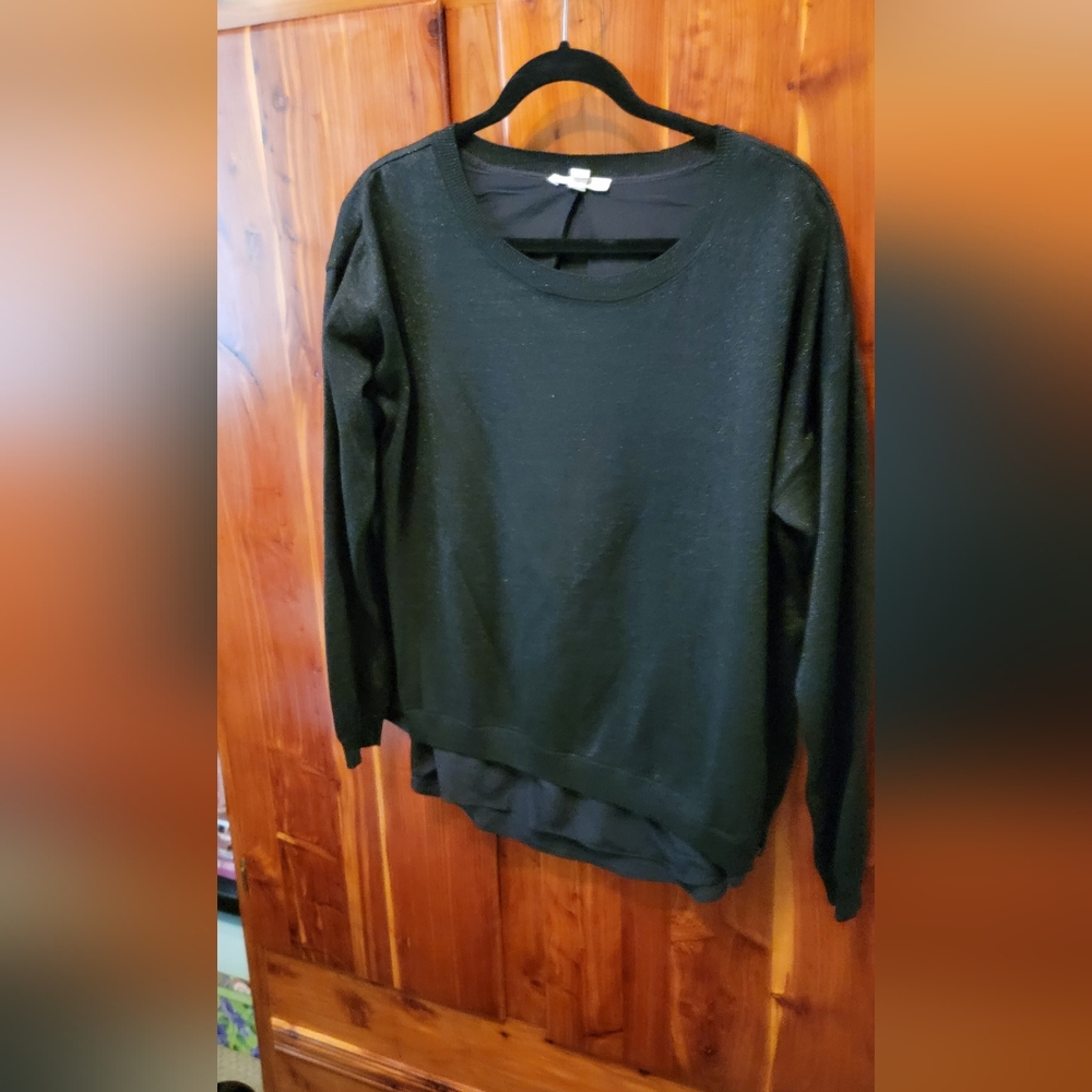 Cute black dressy top